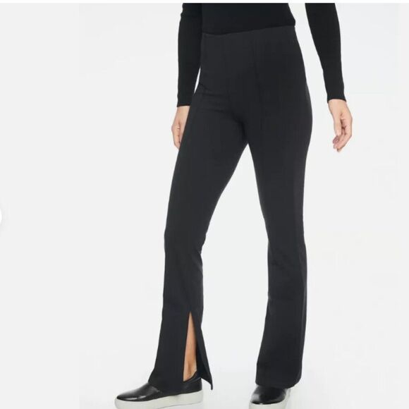 ATHLETA Greenwich Flare Pant Black Size Medium - Picture 1 of 9